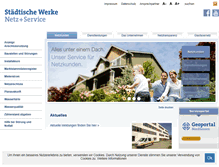 Tablet Screenshot of netzplusservice.de